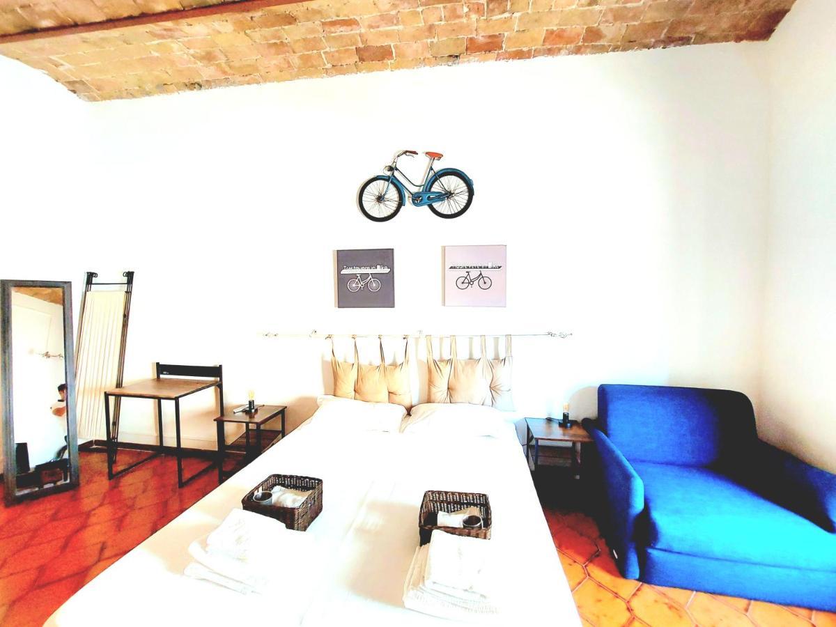 Trastevere In Bike - Con Wi-Fi E Ac Rom Exteriör bild